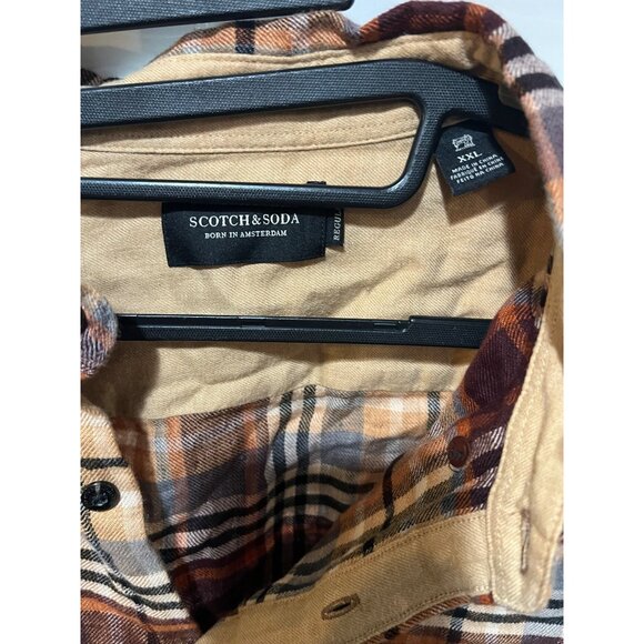 Scotch & Soda 100% Linen‎ Button Up Shirt - Size XXL - Picture 2 of 5